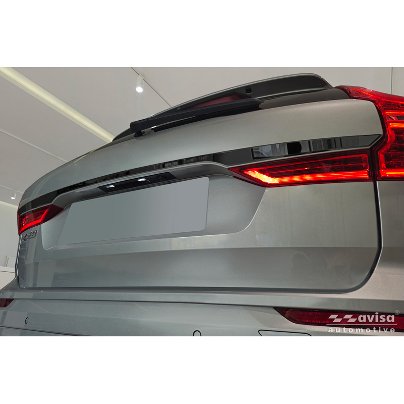 Avisa Zwart Chroom RVS Kofferbak Sierlijst  Volvo XC60 II 2017-2021 & Facelift 2021-