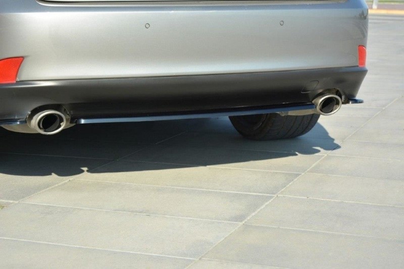 Centrale Achterspoiler Lexus IS Mk3 T (Zonder Verticale Bar) Glanzend Zwart