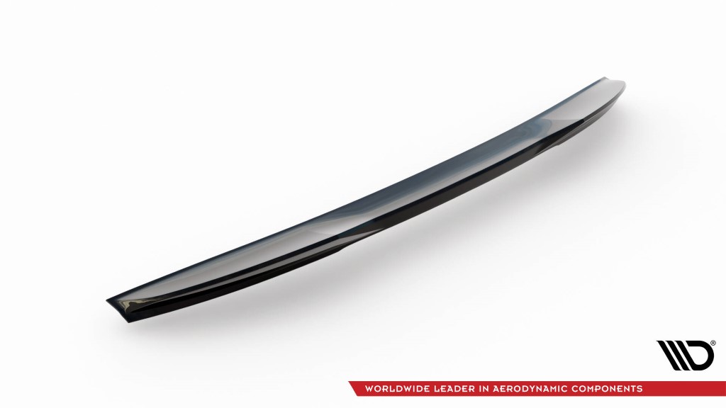 Spoilerkap BMW 1 E82 3D Glanzend Zwart Maxton