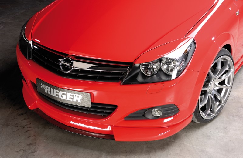 Voorspoilerlip Opel Astra H GTC Rieger