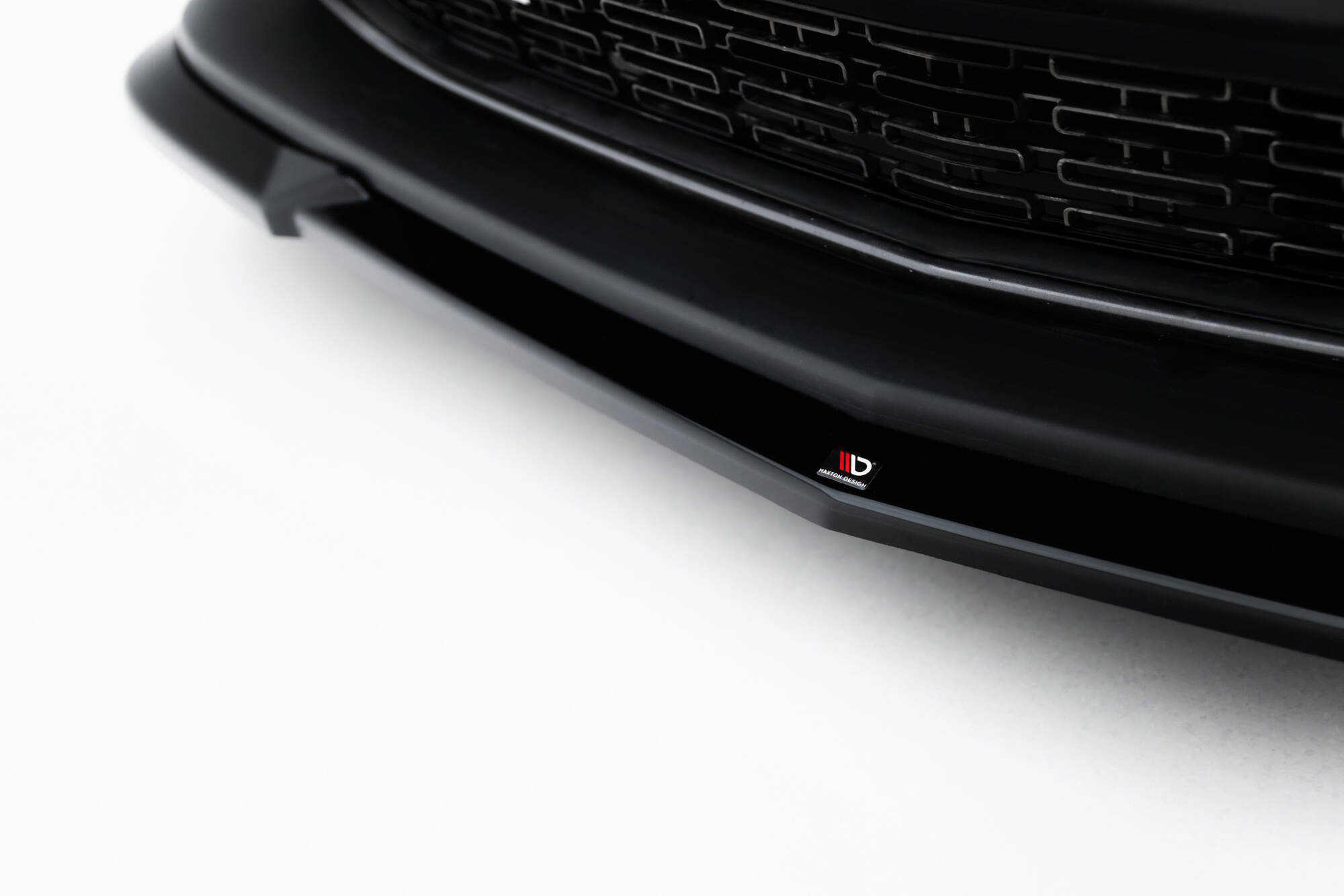 Voorspoiler Dodge Challenger GT MK3 Facelift Maxton Glanzend zwart