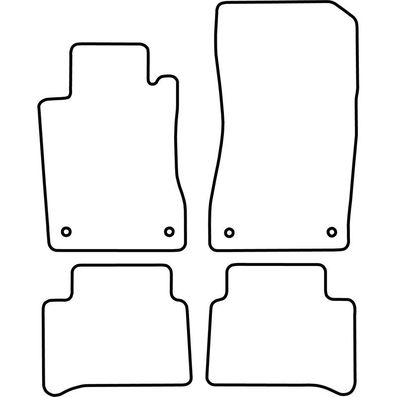 Automatten Mercedes E-Klasse W211 06-