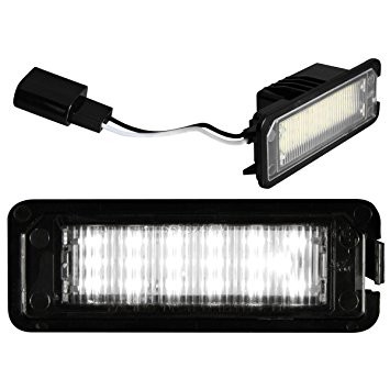 LED Licenceplateplaat lightning VW Golf V, VW Golf VI, VW Polo 6R