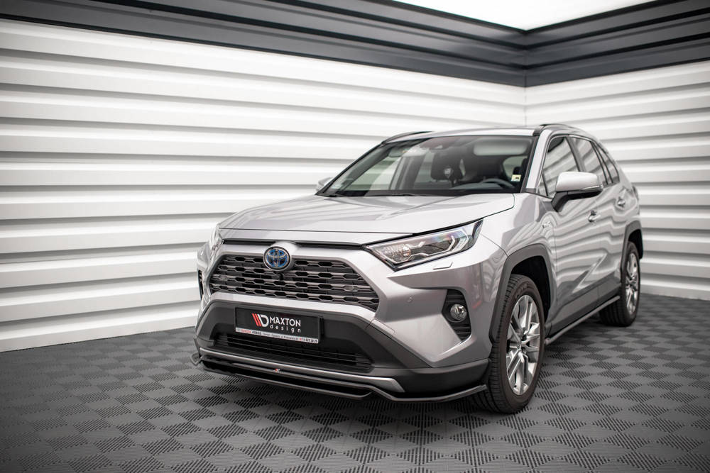 Voorspoiler Toyota RAV4 MK5 Maxton Glans Zwart