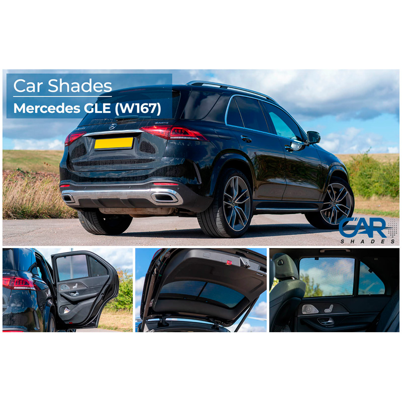 Set Car Shades  Mercedes GLE (W167) 2019- (8-delig)