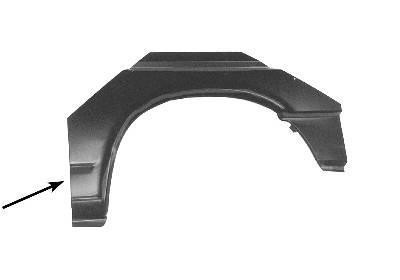 spatbordrand, achter, lange wielbasis, links VW T4, 1991-2003