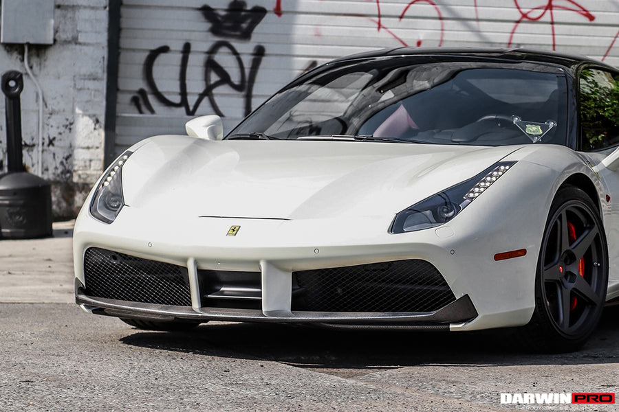 Ferrari 488 GTB/Spyder Carbon Fiber Voorpsoiler 2015-2020