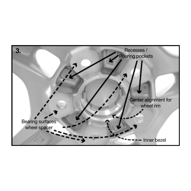 H&R DRA-Systeem Spoorverbreders 50mm 3x112 - Naaf 57,0mm - Boutmaat M12x1,5 -   Smart