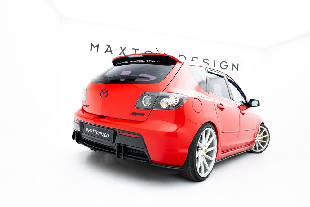 Street Pro Achterzij Spoilers Mazda 3 MPS MK1 EU Versie Maxton