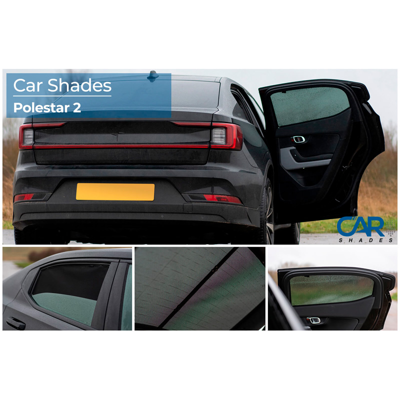Set Car Shades  Polestar 2 EV 2019- (4-delig)