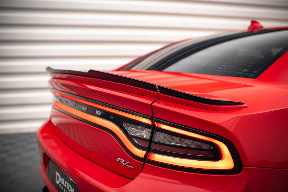 Spoiler Dodge Charger RT MK7 FL Maxton Glans Zwart