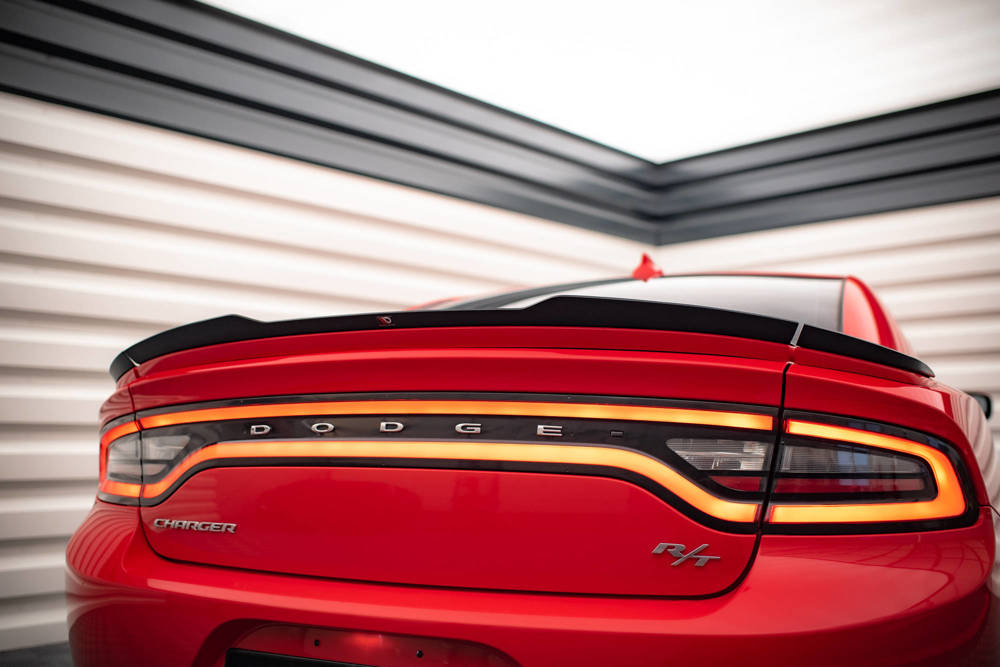 Spoiler Dodge Charger RT MK7 FL Maxton Glans Zwart