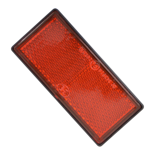Reflector oranje 90x40mm onverpakt