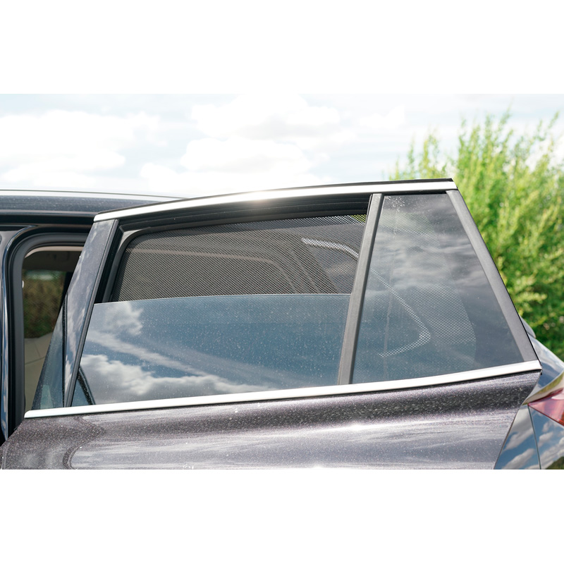 Set Car Shades (achterportieren)  Skoda Elroq 2024- (2-delig)