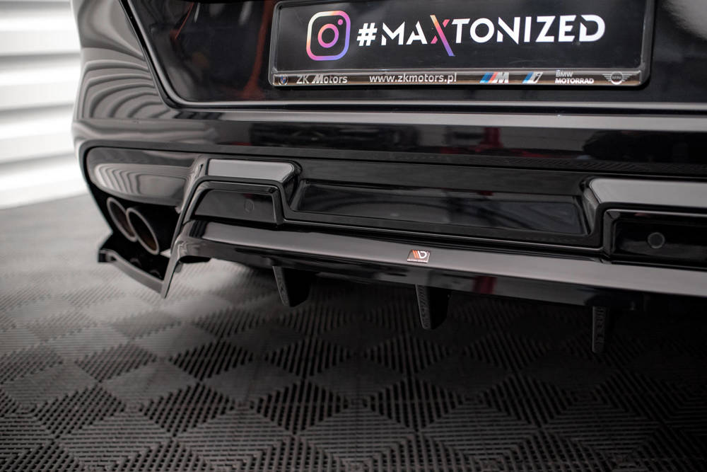 Diffuser BMW X6 M F96 Maxton Glans Zwart