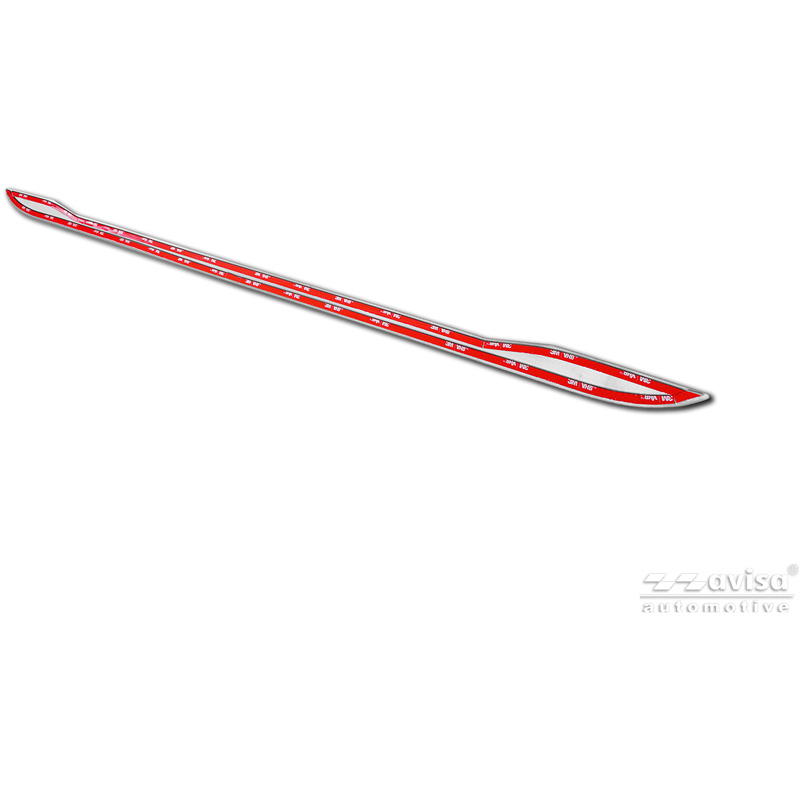 Avisa Chroom RVS Kofferbak Sierlijst  Toyota Yaris (P21) 2020-2024 & Facelift 2024-