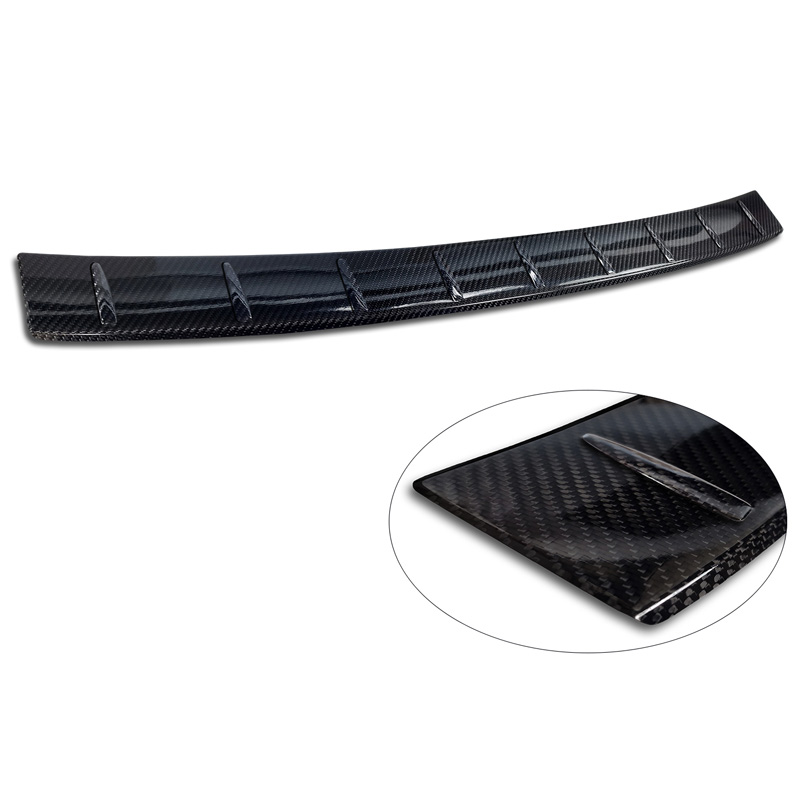 Echt 3D Carbon Achterbumperprotector  Volkswagen Tiguan III (CT1) 2024- 'Ribs'
