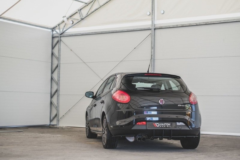 Achter Diffuser Fiat Bravo Sport Mk.2 Glanzend Zwart