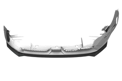 Voorspoiler Peugeot 3008 (3e generatie) / E-3008 – CSR Automotive Bekerspoilerlip Glanzend Zwart