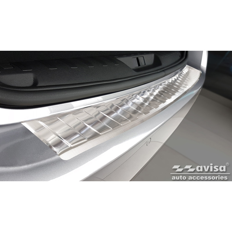 RVS Achterbumperprotector  Peugeot 308 II SW 2013-2017 & Facelift 2017-2021 'Ribs'
