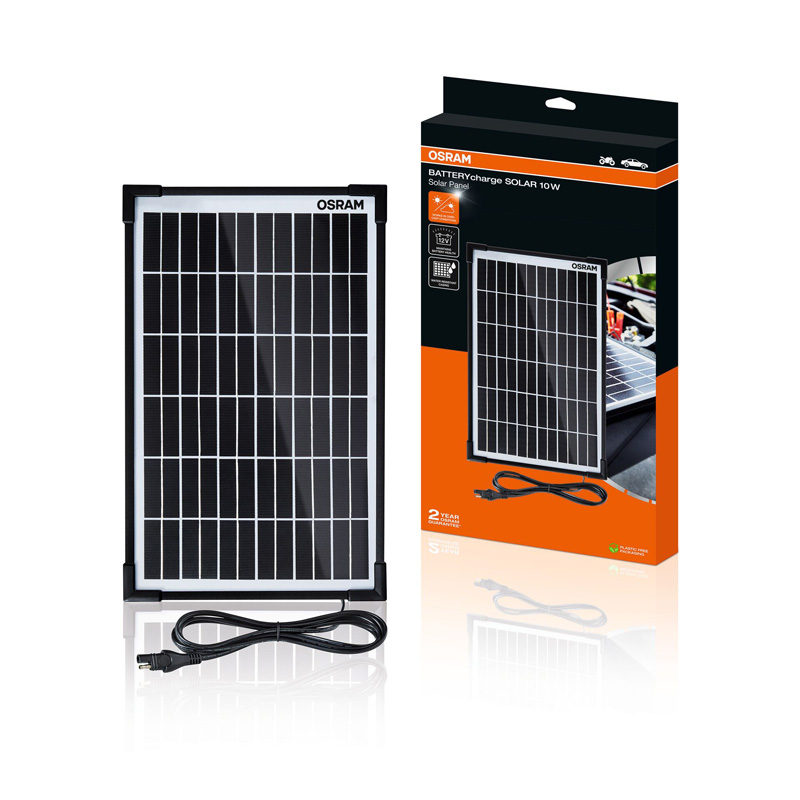 Osram BATTERYcharge Solar 10W - Zonnecel druppellader