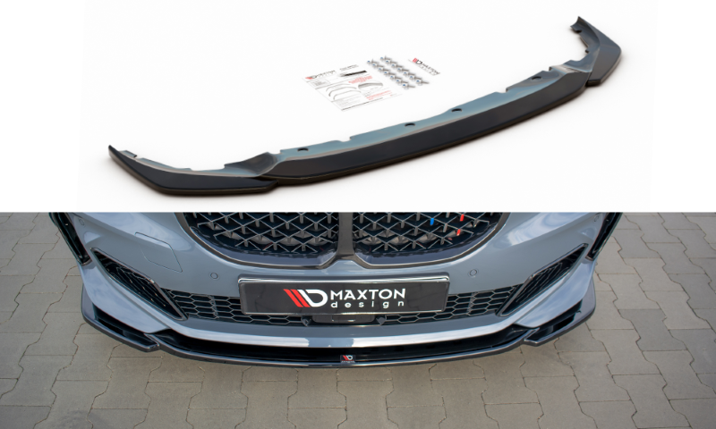 Voorspoiler BMW 1 Serie F40 M-Pack/ M135i Glans Zwart V3