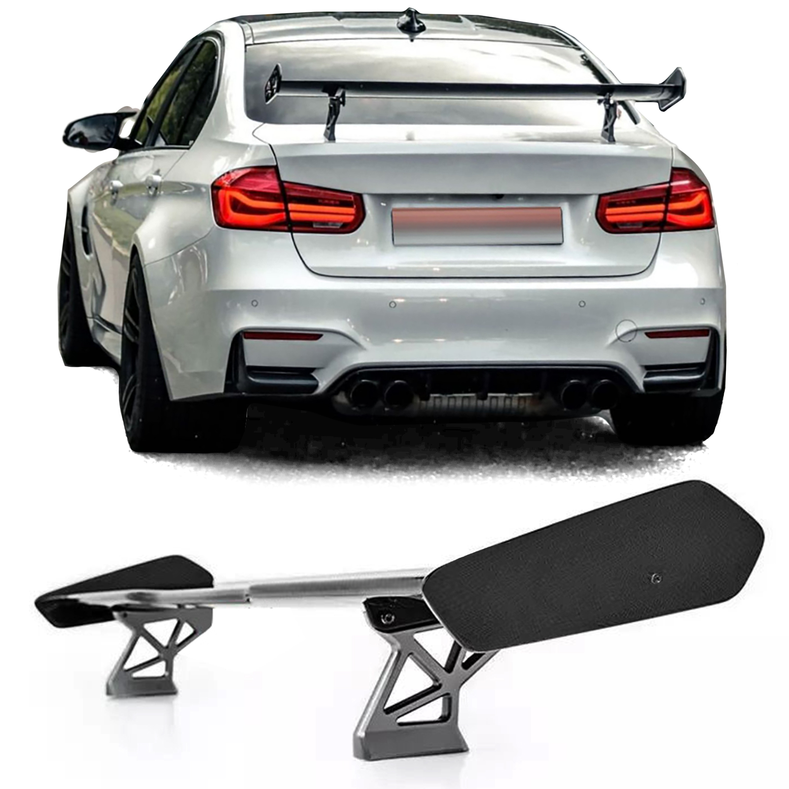 Glanzend zwarte Grills BMW M4 F82 2014-2016