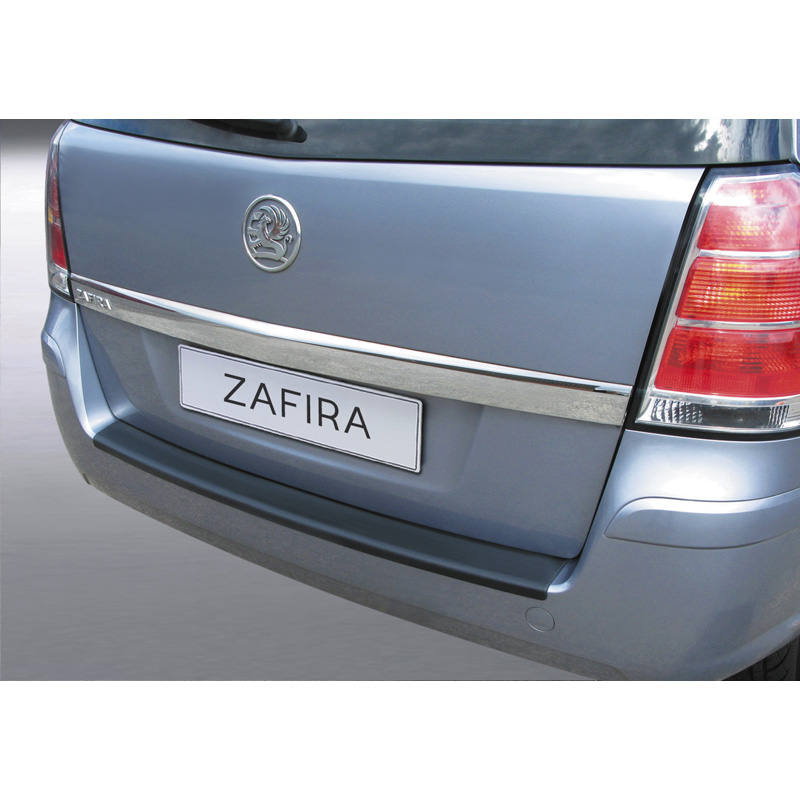 ABS Achterbumper beschermlijst  Opel Zafira B 2005-2014 Zwart