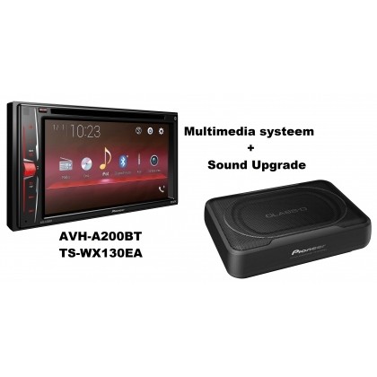 PIONEER autoradio AVH-TSWX - Multimedia Sound Upgrade