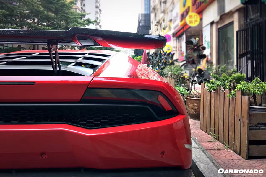 Lamborghini Huracan LP610/LP580 RZS Style Carbon Fiber Spoiler 2015-2020