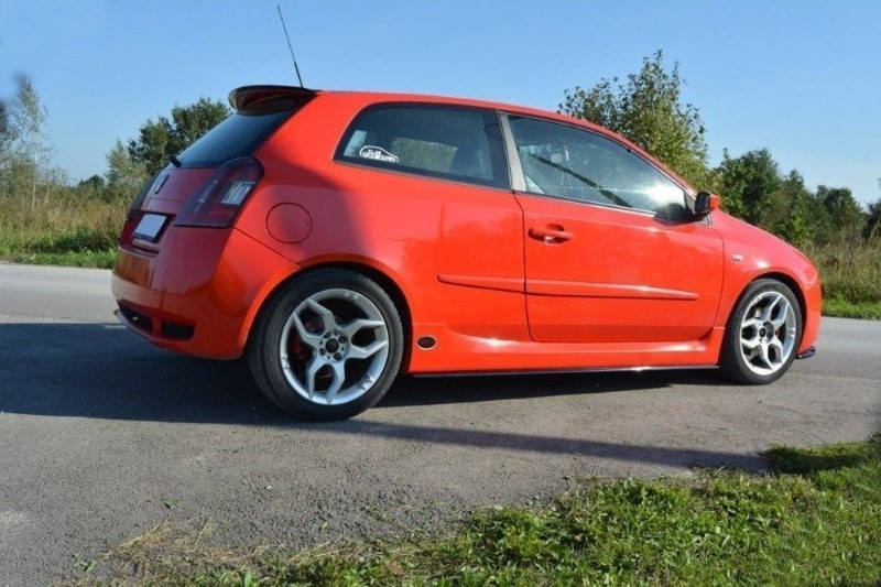 Spoilerkap Fiat Stilo Schumacher Versie Glanzend Zwart Maxton