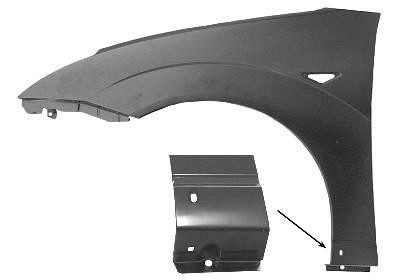spatbord, rechts,-08/2001 Ford Focus, 1998-2004