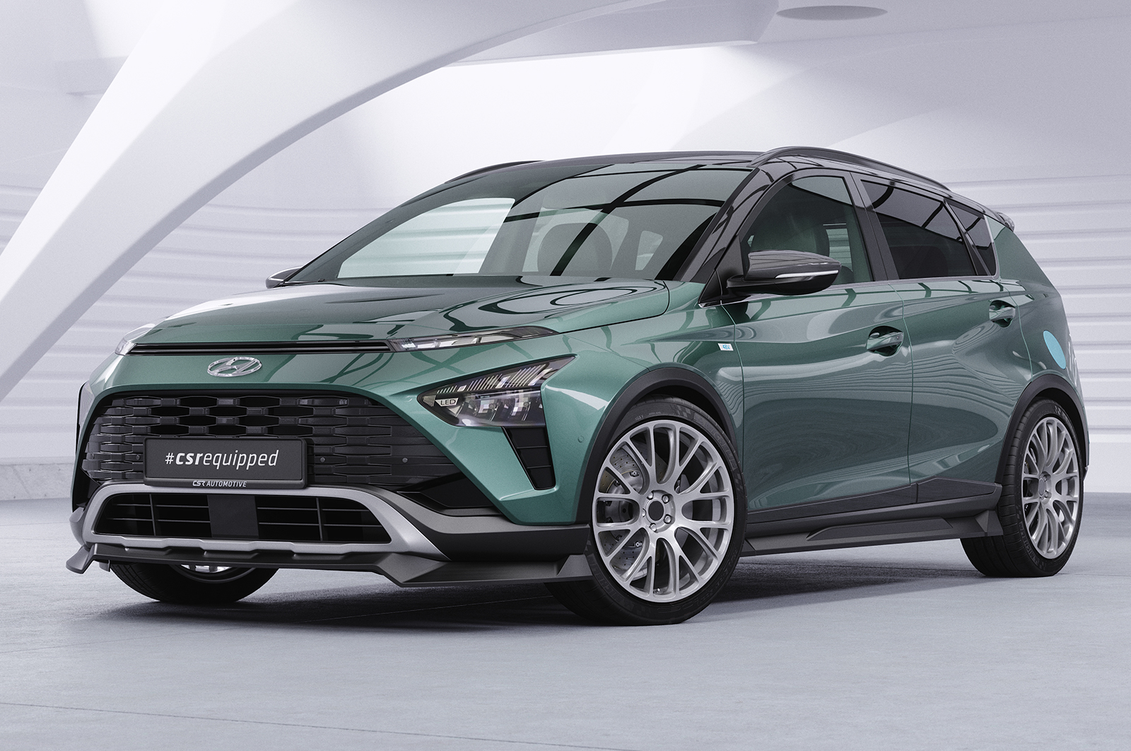 Zijskirts voor Hyundai Bayon SS540