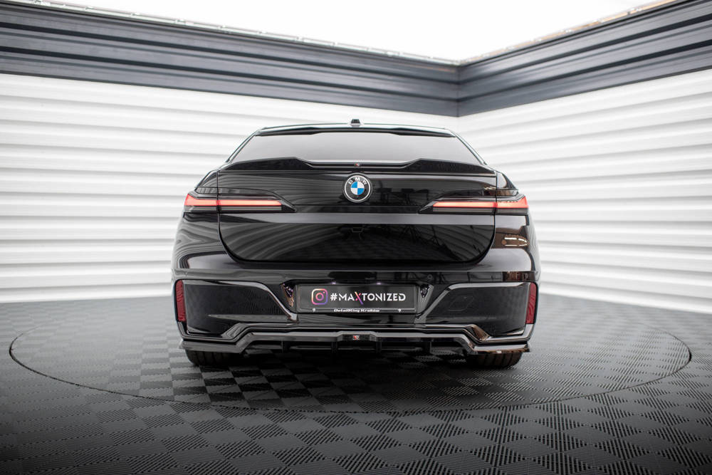 Diffuser BMW 7 Serie G70 M Pakket Maxton Glans Zwart