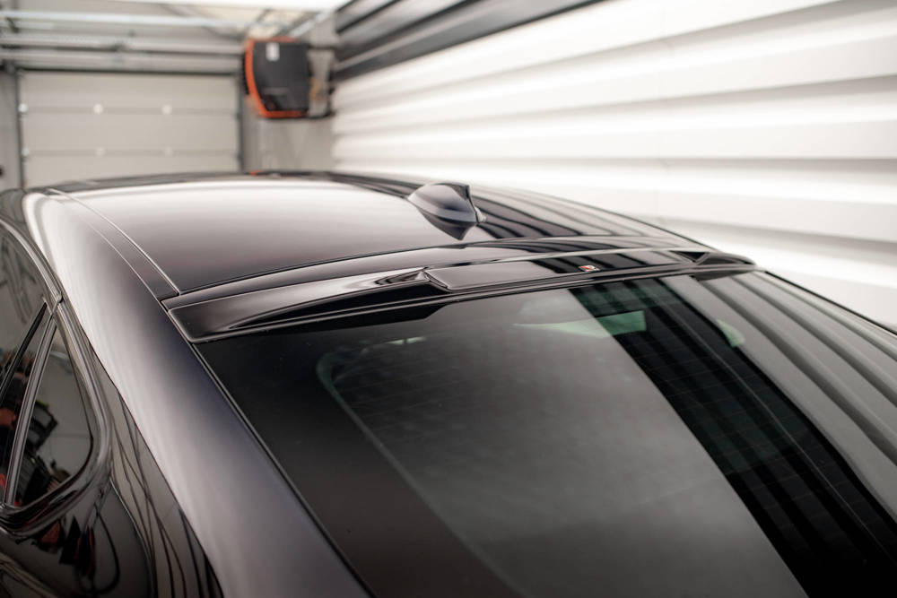 Spoiler BMW X6 M pakket F16 Maxton Glans Zwart