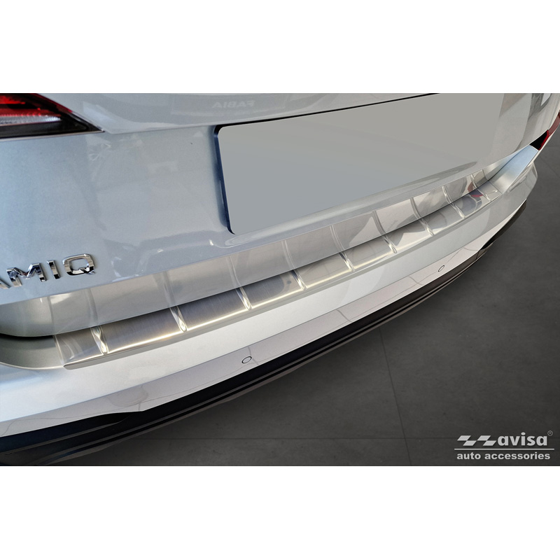 RVS Achterbumperprotector  Skoda Kamiq Facelift 2024- 'Ribs'