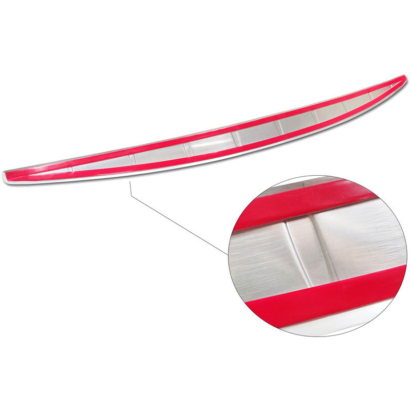 Chroom RVS Achterbumperprotector  Mercedes S-Klasse (W223) 2020- 'Ribs'