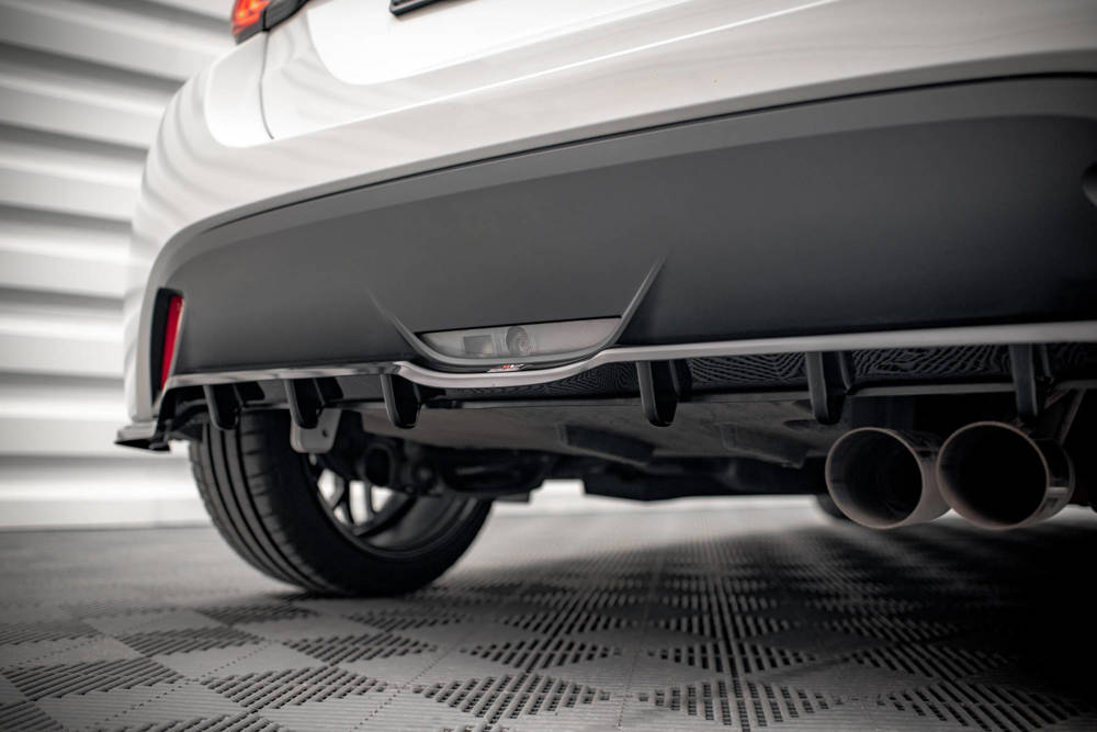 Diffuser V.2 Toyota Yaris MK4 Maxton Glans Zwart