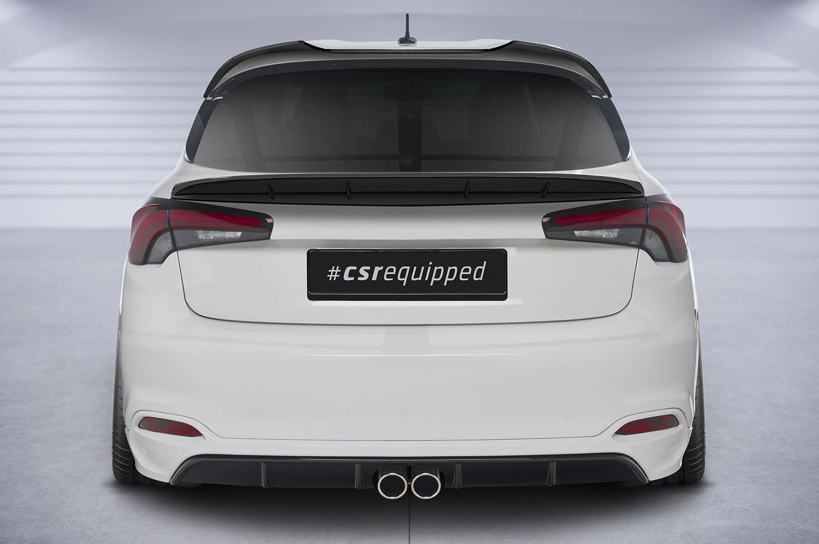 Achterspoiler Fiat Tipo (Typ 356) Sport Glans Zwart – CSR Design (2015-)