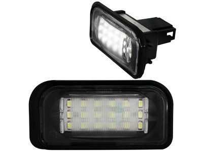 LED Licenceplateplaat lightning Mercedes Benz W203 00-05 Limousine