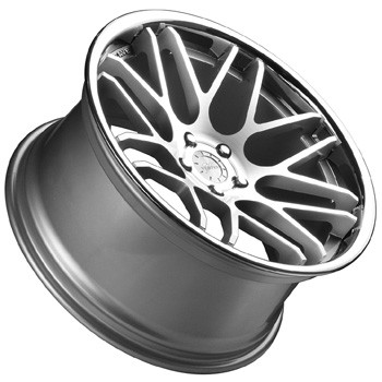 VERTINI MAGIC CONCAVE INOX SILVER MACHINE POLISHED 8,5x19 5x130
