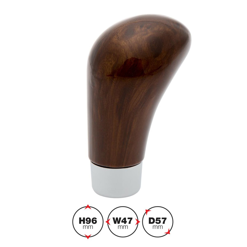 Simoni Racing Pookknop Kerb - Hout-look
