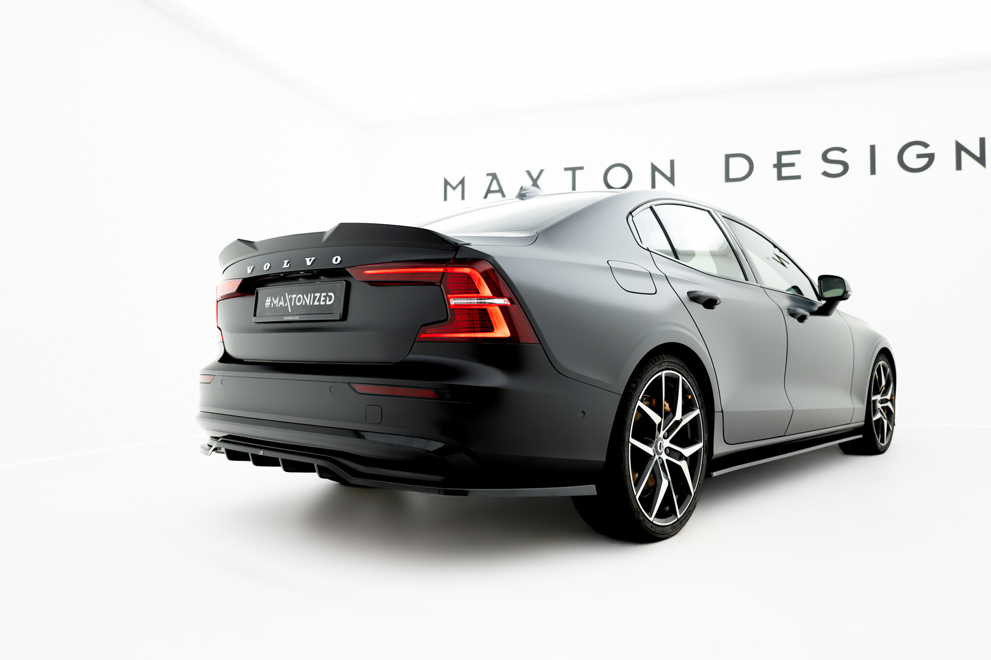 Spoiler Cap 3D Volvo S60 R-Design MK3 Maxton