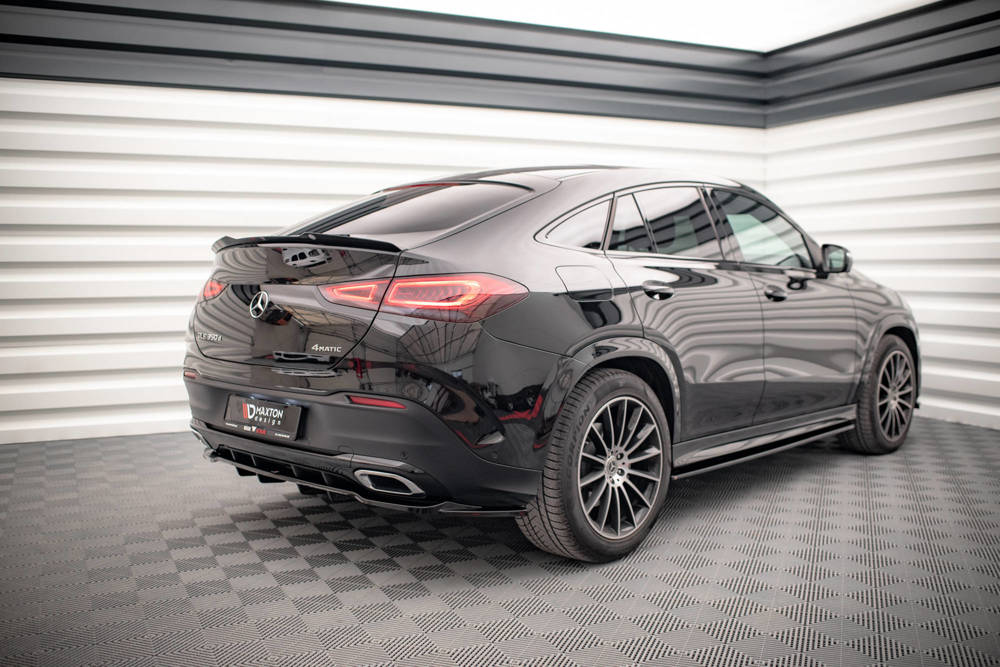 Diffuser Mercedes GLE Coupe AMG Pakket W167 Maxton Glans Zwart
