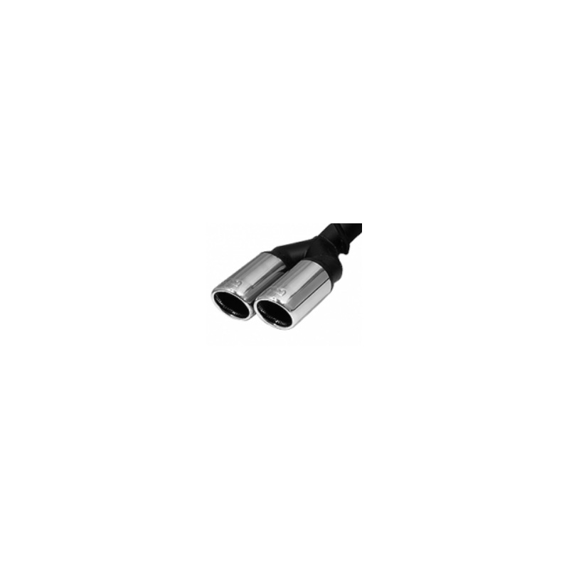 Sportuitlaat  Ford Fiësta VII 1.25i 44/60kW 2008-2014 2x70mm