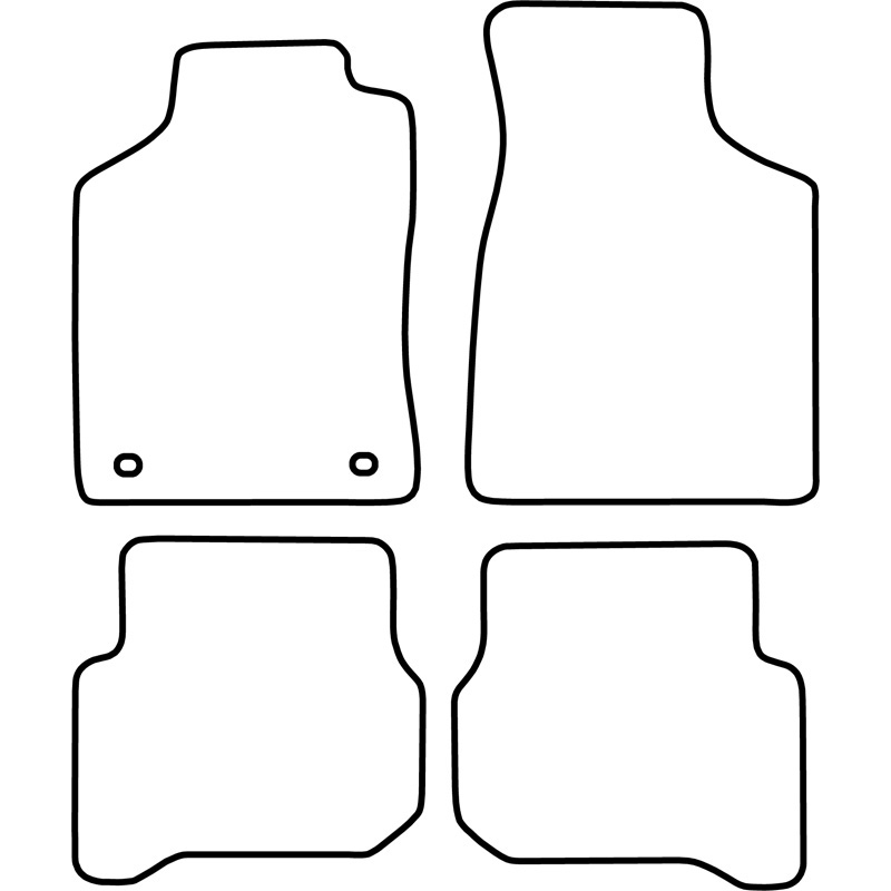 Automatten Velours  Mazda MX-3 1991-1998