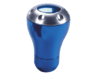 Schakelpook Simoni Racing PK alu blue/chrome ring