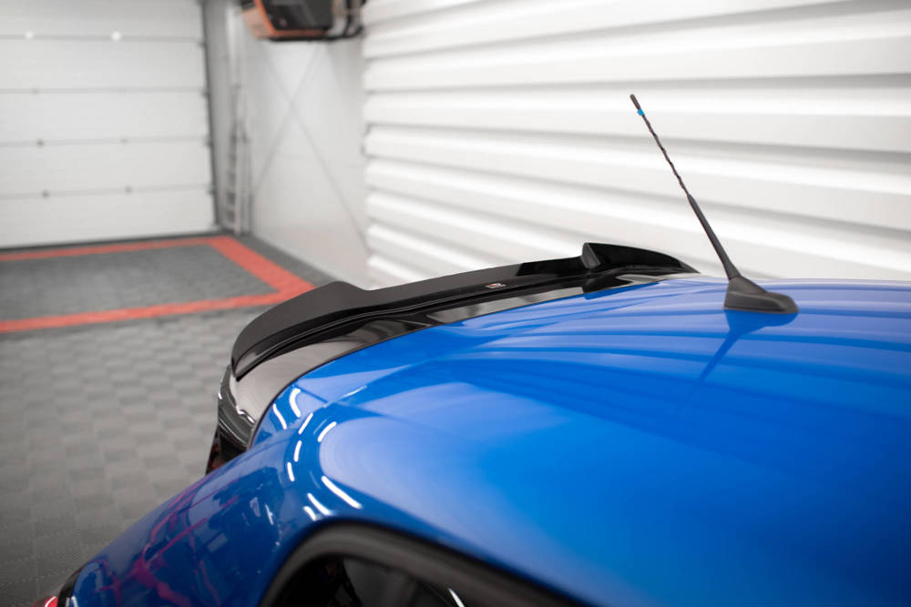Spoiler V.1 Peugeot 208 MK2 Maxton Glans Zwart