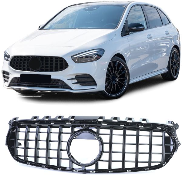 Grill Mercedes B Klasse W247 Zwart AMG Look