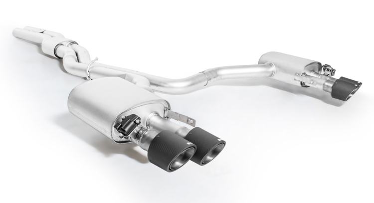 Akrapovič AUDI RS6 C8 Exhaust System Evolution Line (titanium) OPF/GPF 2020